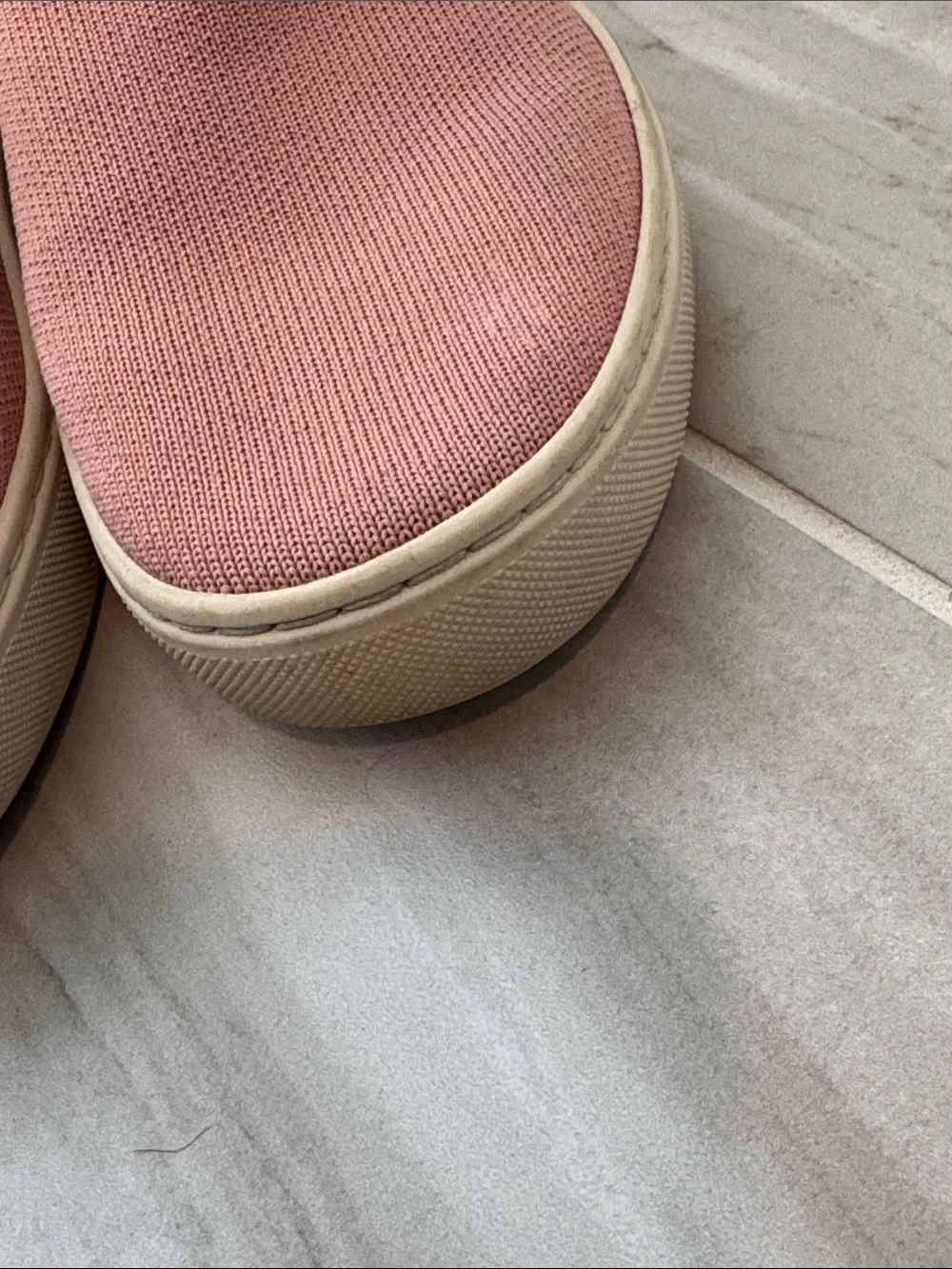 Rothy’s OriginalSlip-On Women’s Canvas Sneakers - Dusty Rose